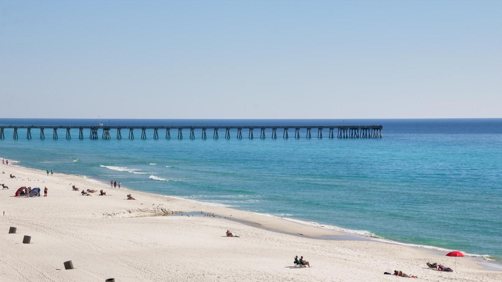 Tidewater Escape: 1Br/2Ba Beachfront Condo, Sleeps 6, Gulf Views & Comfort! Panama City Beach Exteriér fotografie