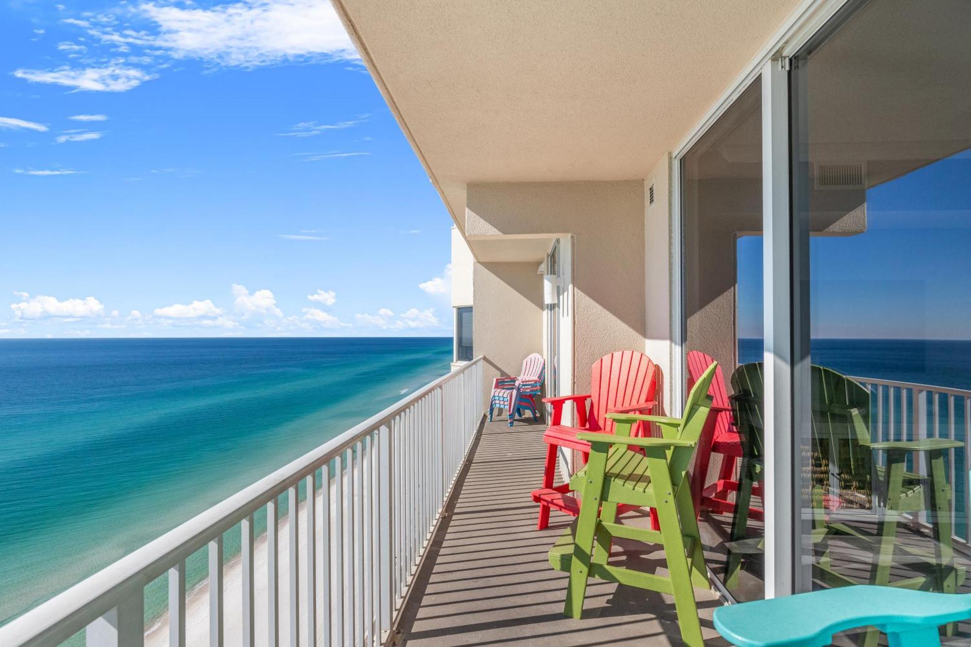 Tidewater Escape: 1Br/2Ba Beachfront Condo, Sleeps 6, Gulf Views & Comfort! Panama City Beach Exteriér fotografie