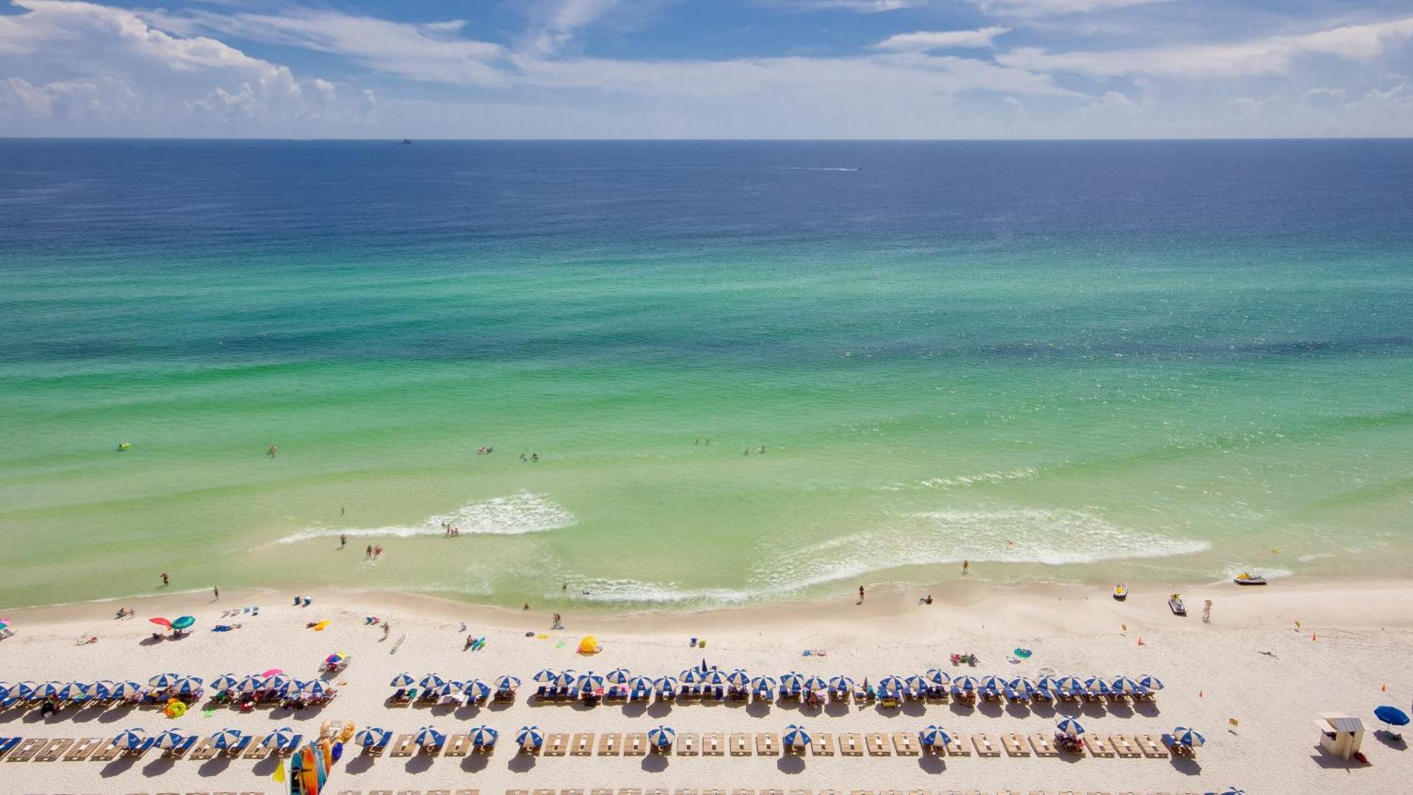 Tidewater Escape: 1Br/2Ba Beachfront Condo, Sleeps 6, Gulf Views & Comfort! Panama City Beach Exteriér fotografie