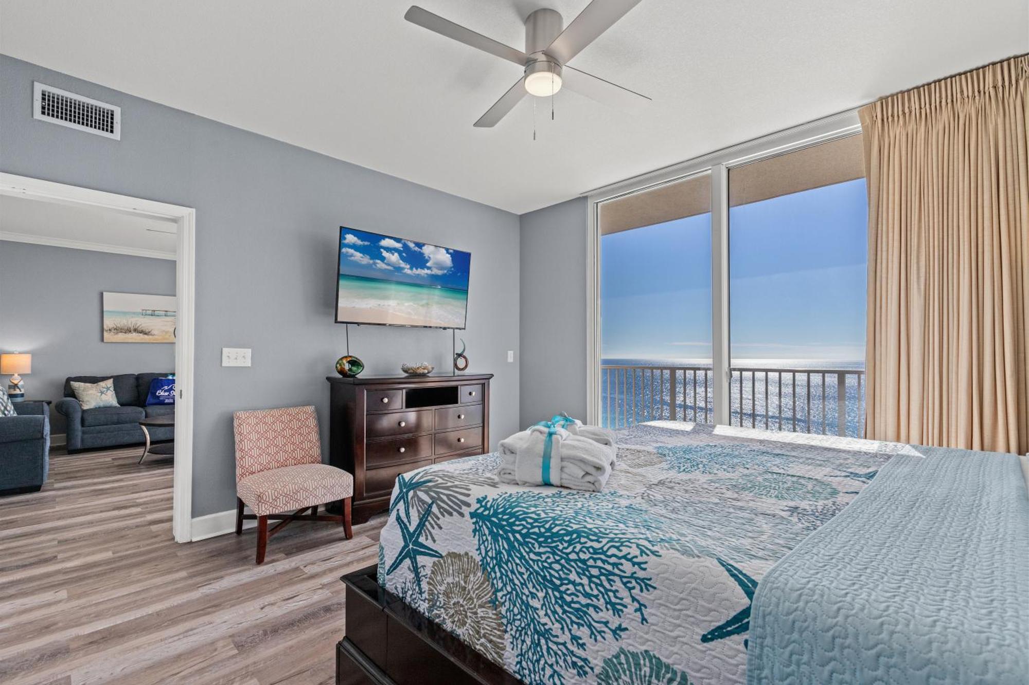 Tidewater Escape: 1Br/2Ba Beachfront Condo, Sleeps 6, Gulf Views & Comfort! Panama City Beach Exteriér fotografie