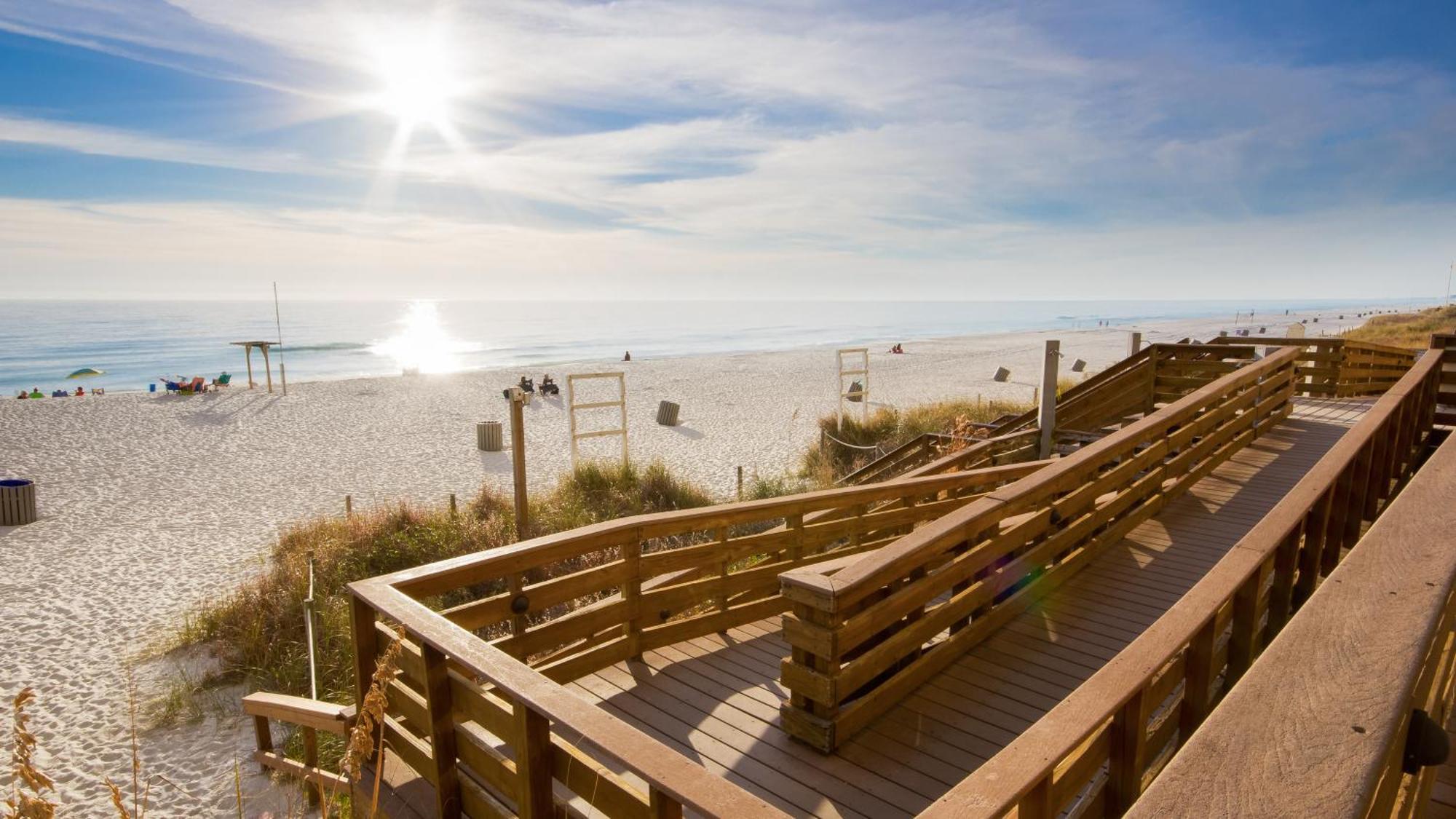 Tidewater Escape: 1Br/2Ba Beachfront Condo, Sleeps 6, Gulf Views & Comfort! Panama City Beach Exteriér fotografie