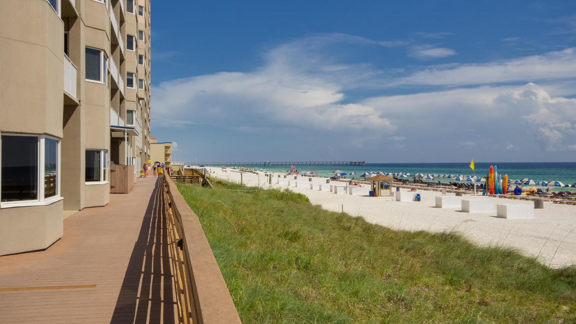 Tidewater Escape: 1Br/2Ba Beachfront Condo, Sleeps 6, Gulf Views & Comfort! Panama City Beach Exteriér fotografie