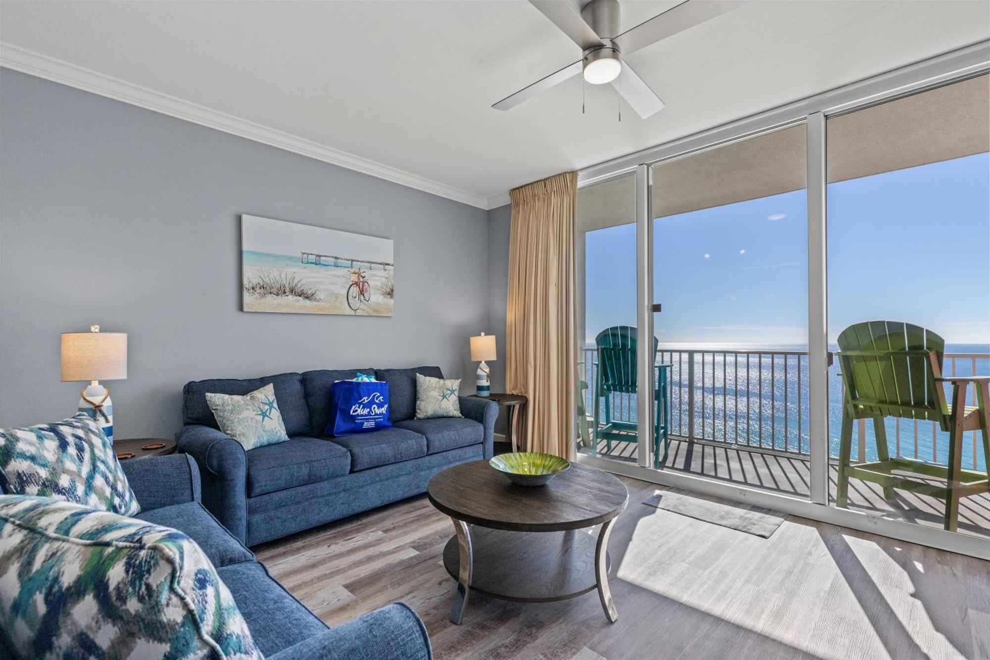 Tidewater Escape: 1Br/2Ba Beachfront Condo, Sleeps 6, Gulf Views & Comfort! Panama City Beach Exteriér fotografie